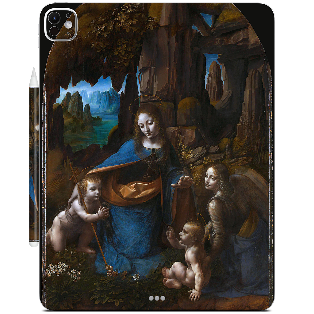 Virgin of the Rocks iPad Skin