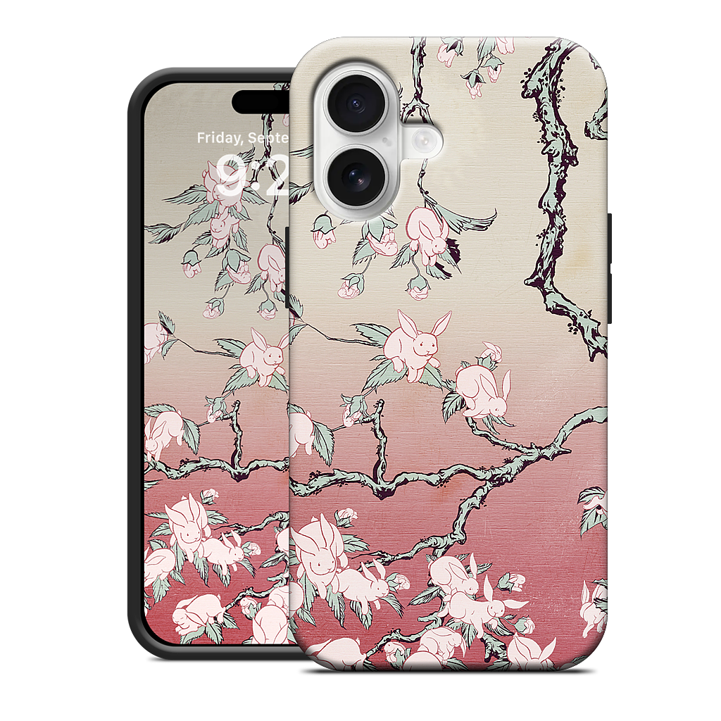 Bunny Blossom iPhone Case