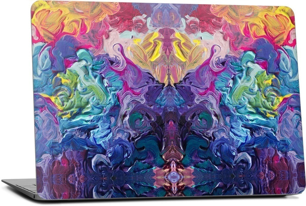 Rainbow Flow Abstract MacBook Skin