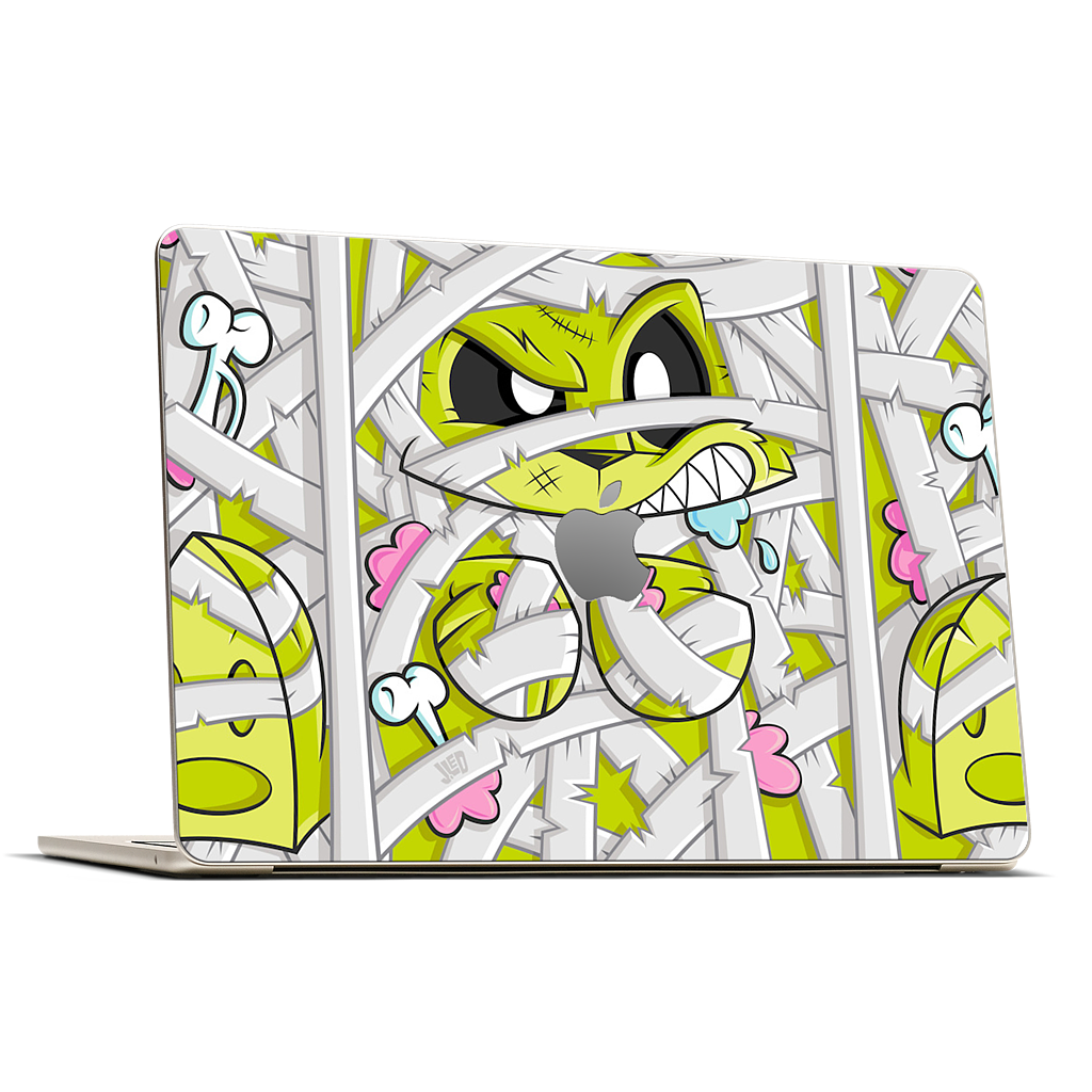 Mummy Bunny MacBook Skin