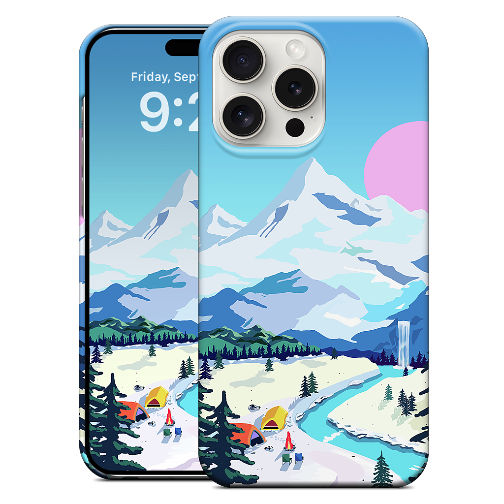 Mountains iPhone Case