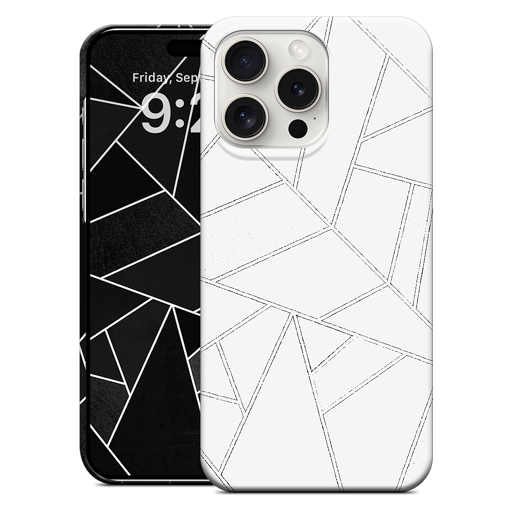 Black Stone iPhone Case