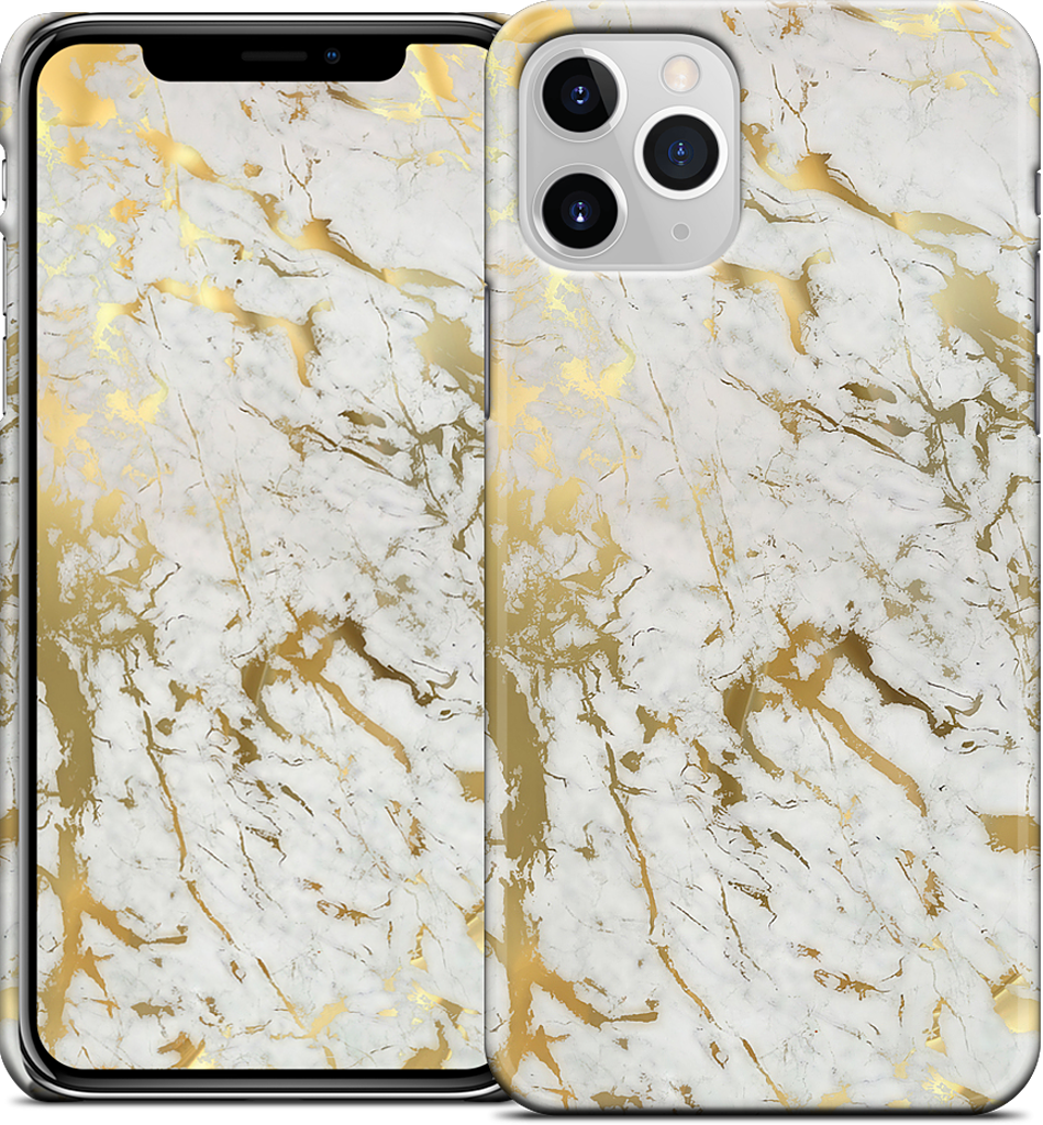 Gold Marble iPhone Case
