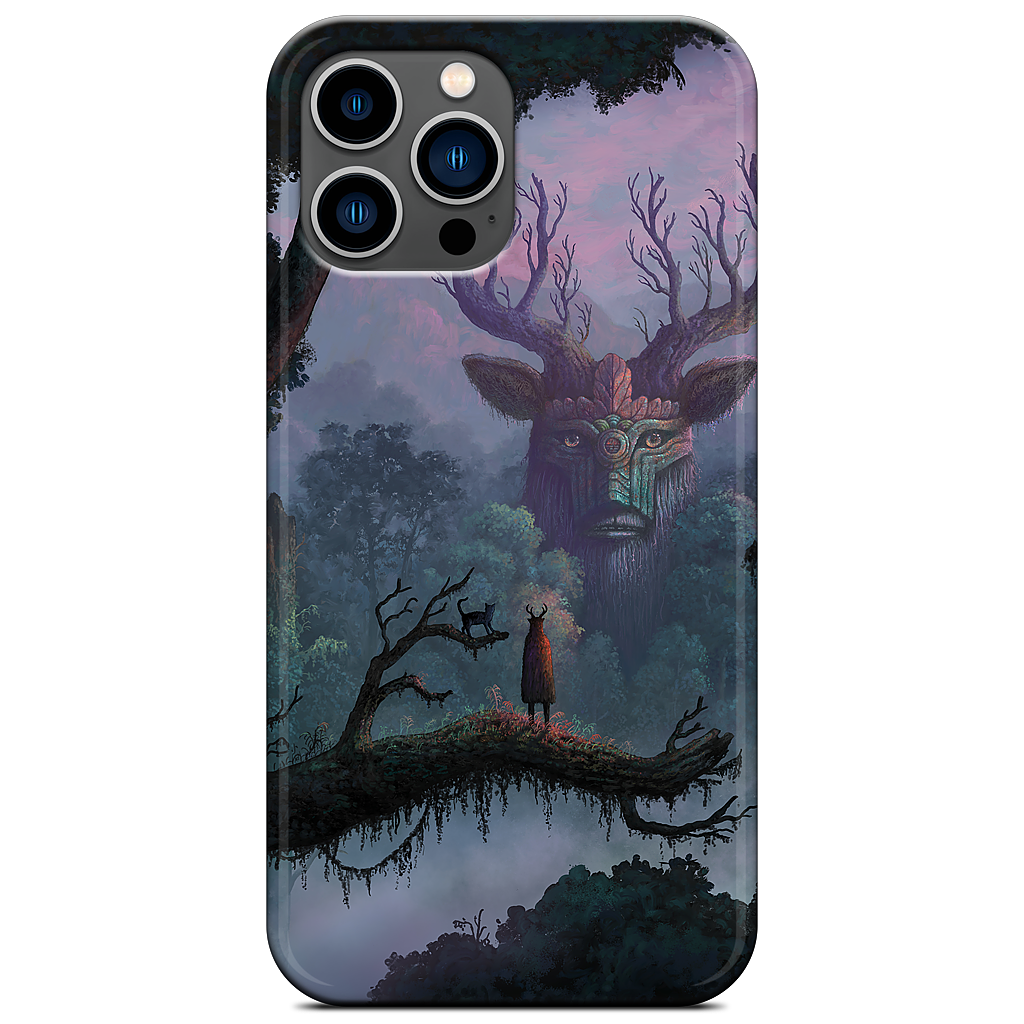 Face of the Ancient iPhone Case