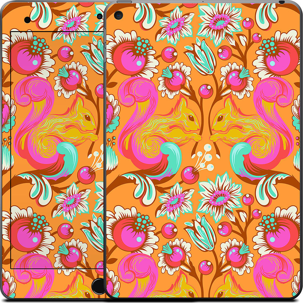 Squirrel Begonia iPad Skin