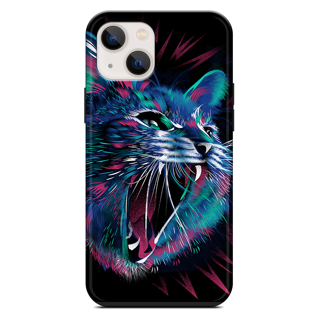 WILD CAT iPhone Case