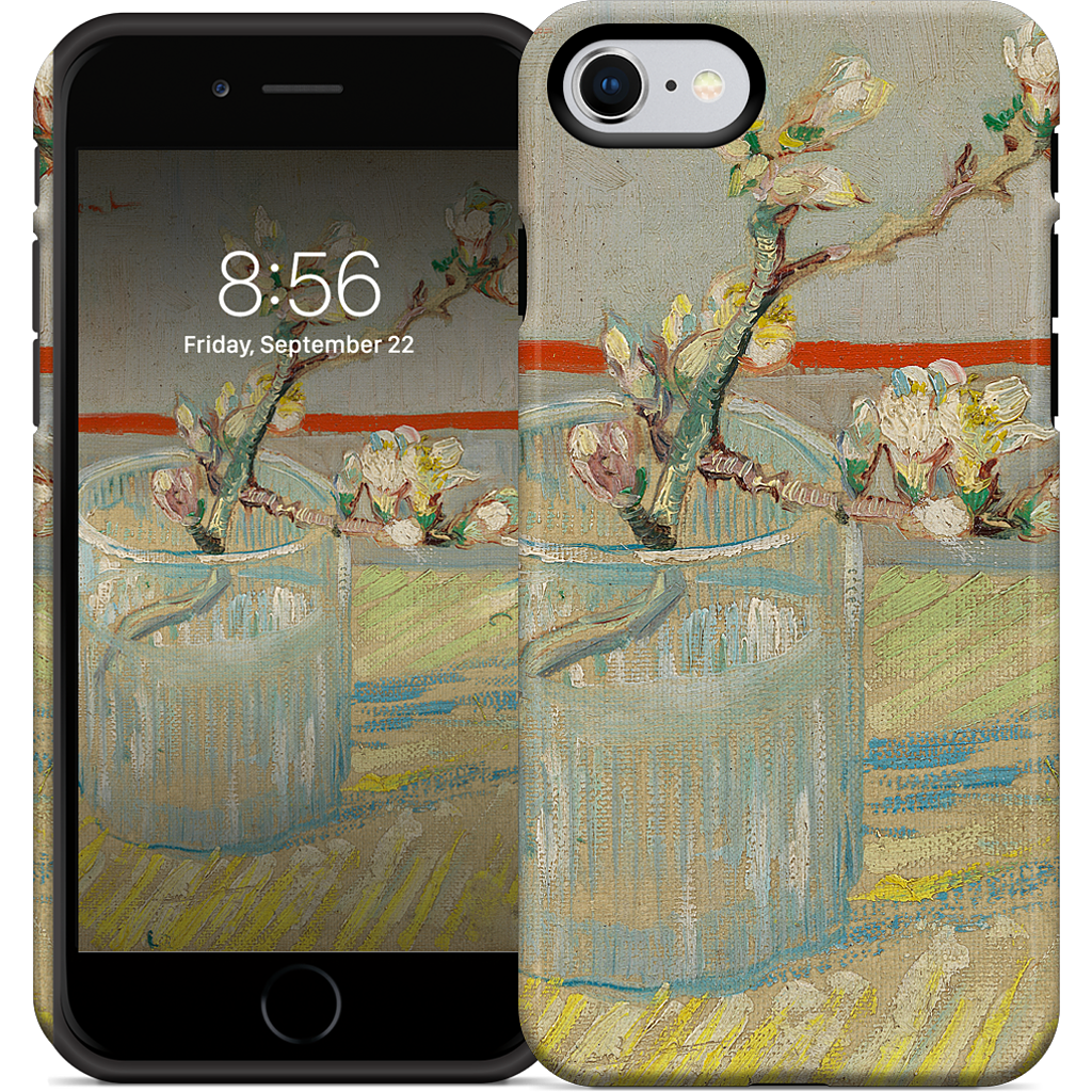 Spring of Flowering Almond in a Glass iPhone Case