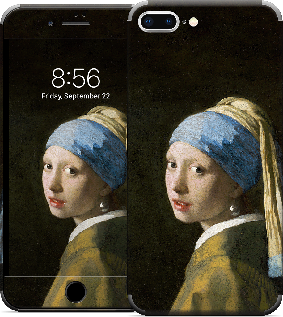 Girl with a Pearl Earring iPhone Skin