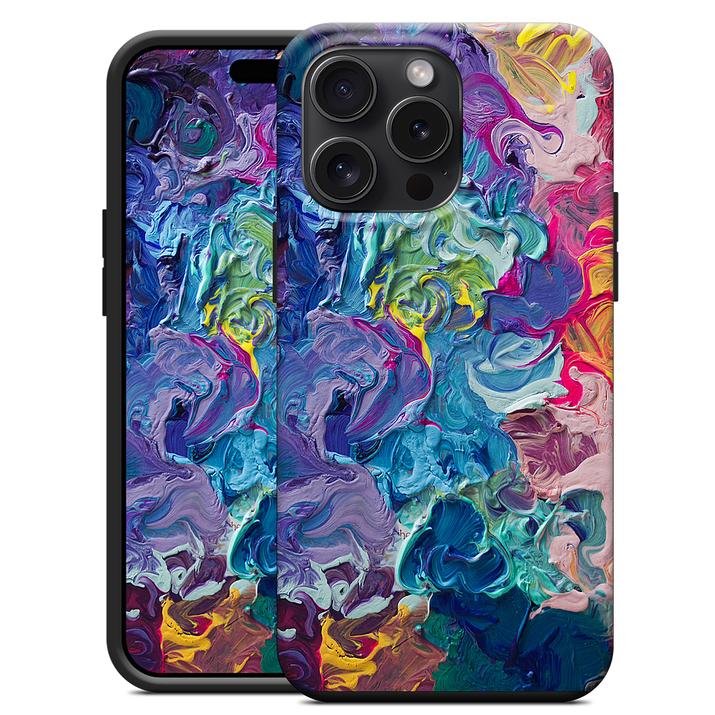 Rainbow Flow Abstract iPhone Case