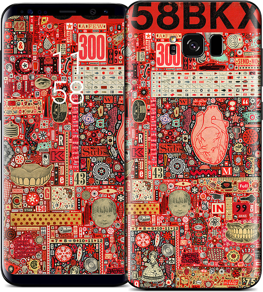 Big Numbers - Heart and Teeth Samsung Skin