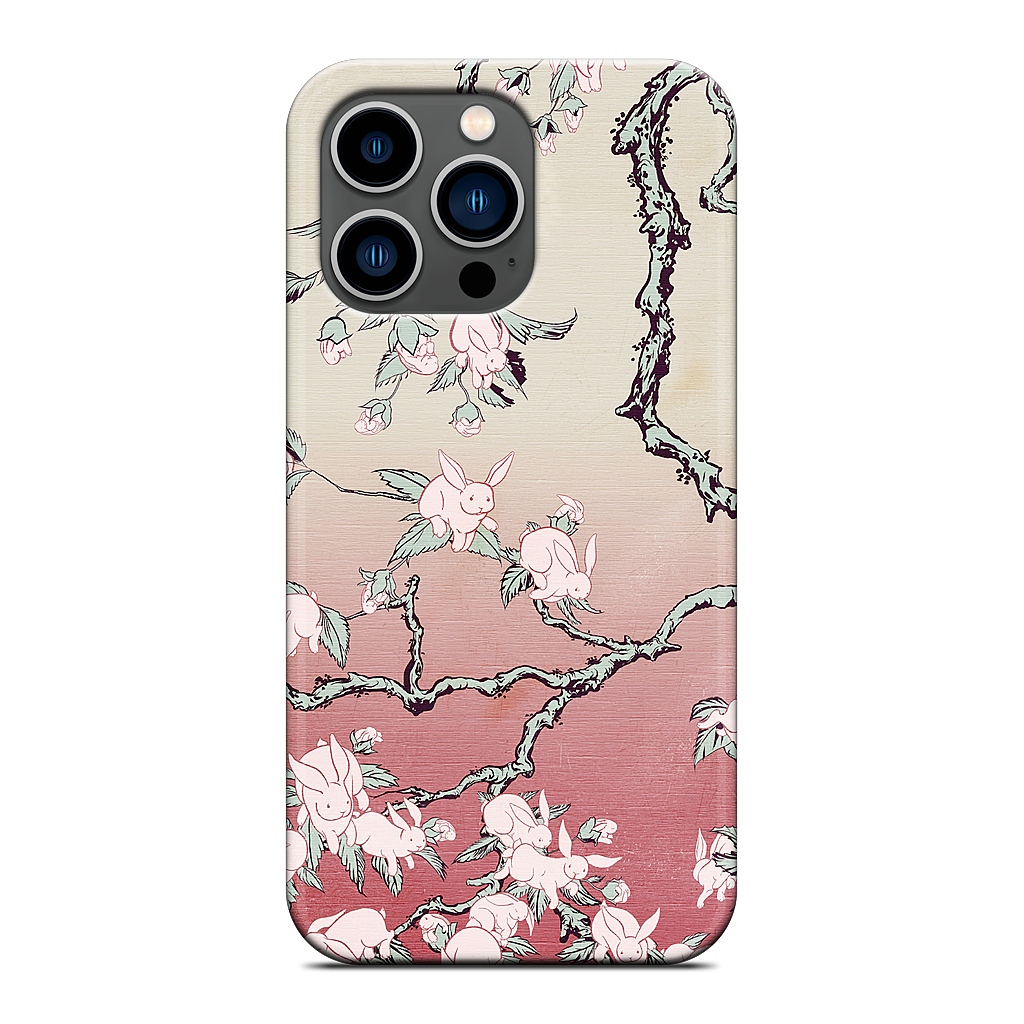 Bunny Blossom iPhone Case