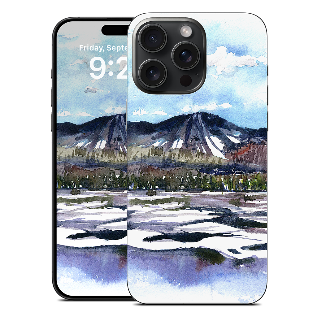 Ski Mountain iPhone Skin