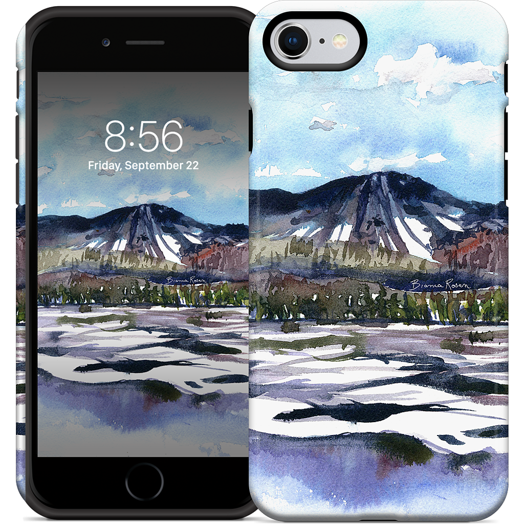 Ski Mountain iPhone Case