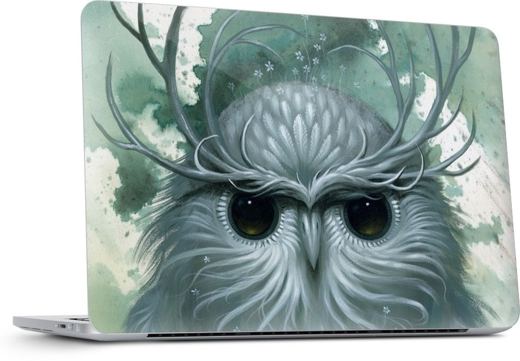 Snow Owl MacBook Skin