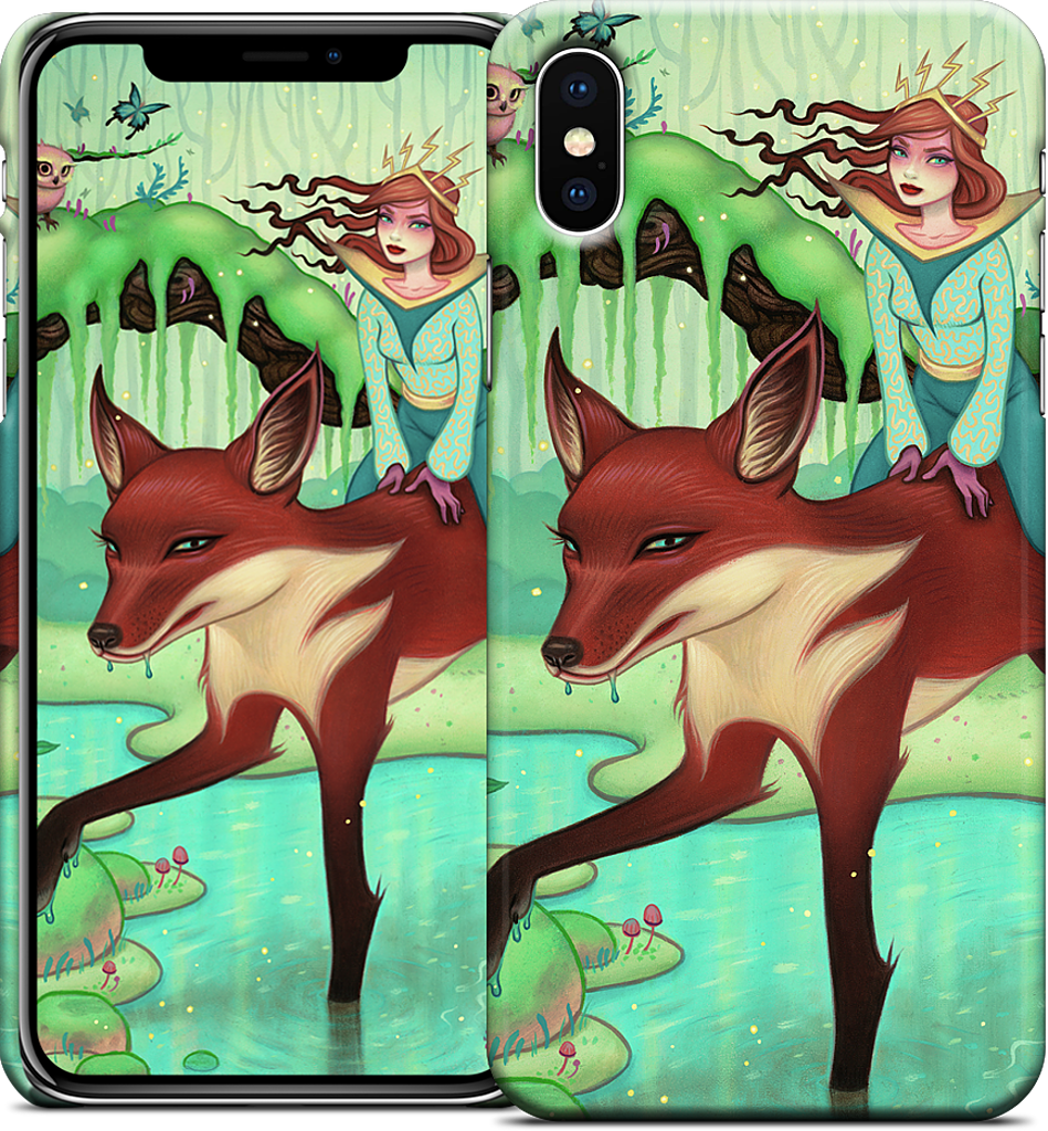 The Fox's Respite iPhone Case