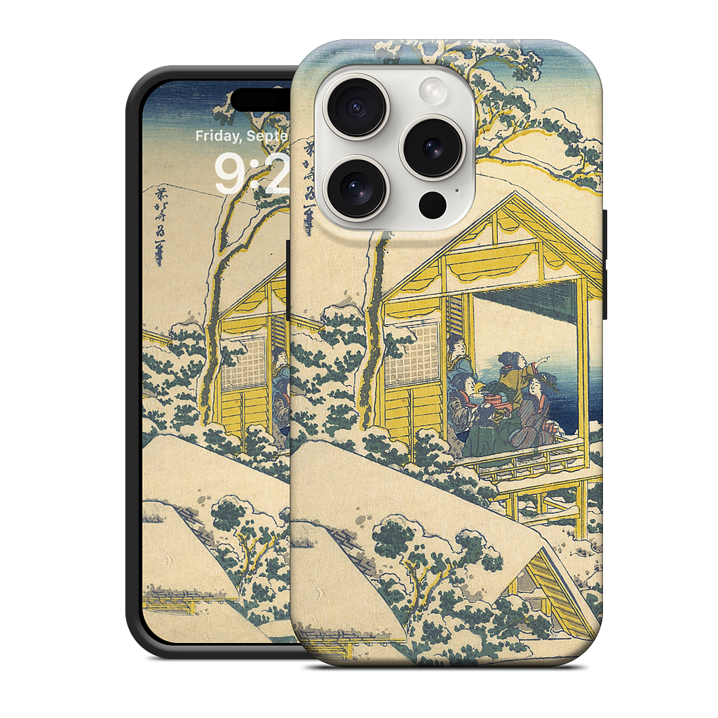 Morning After the Snow at Koishikawa in Edo (Koishikawa yuki no ashita) iPhone Case