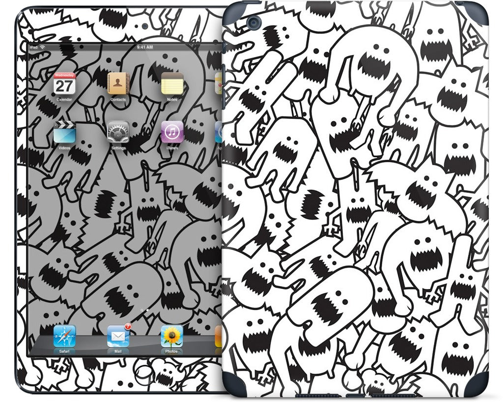 Monster Collage iPad Skin