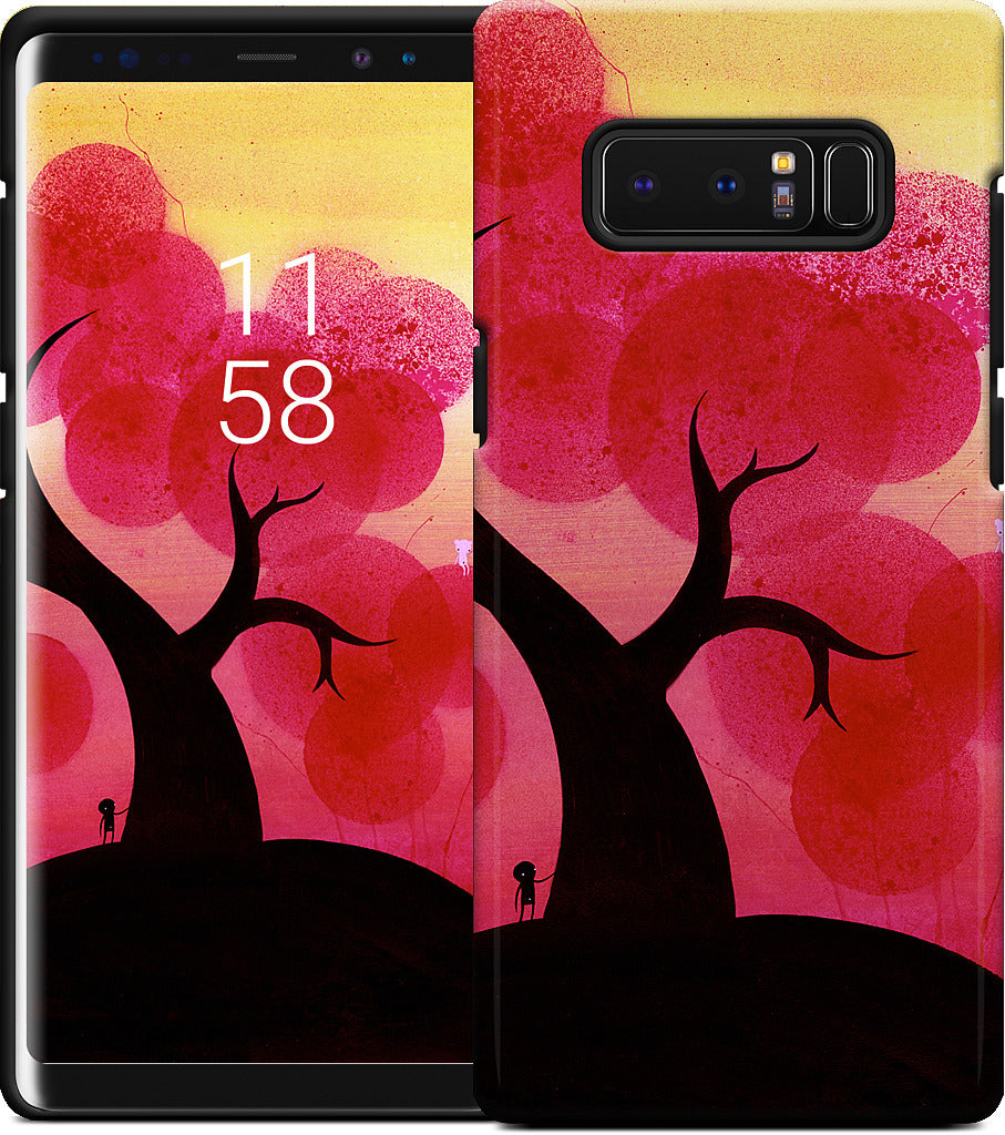 Red Blossoms Samsung Case