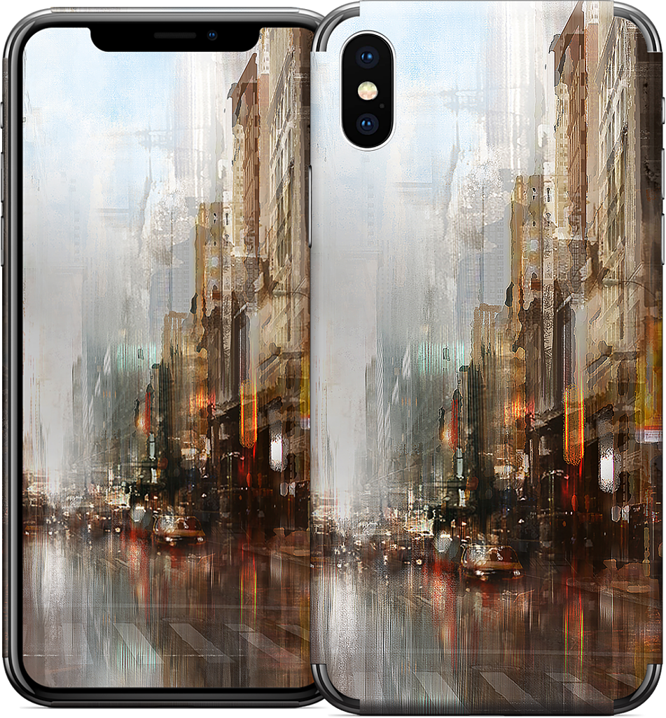 Cityscape iPhone Skin