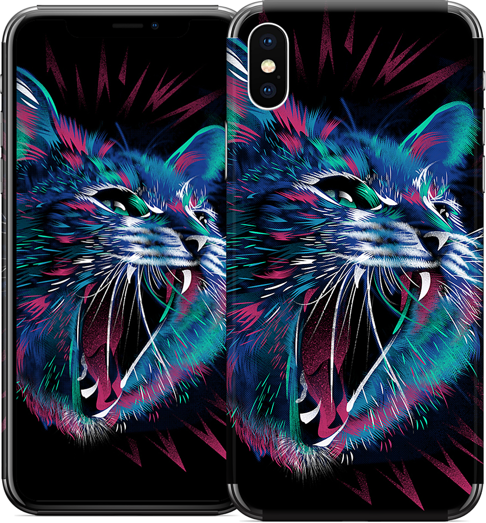 WILD CAT iPhone Skin