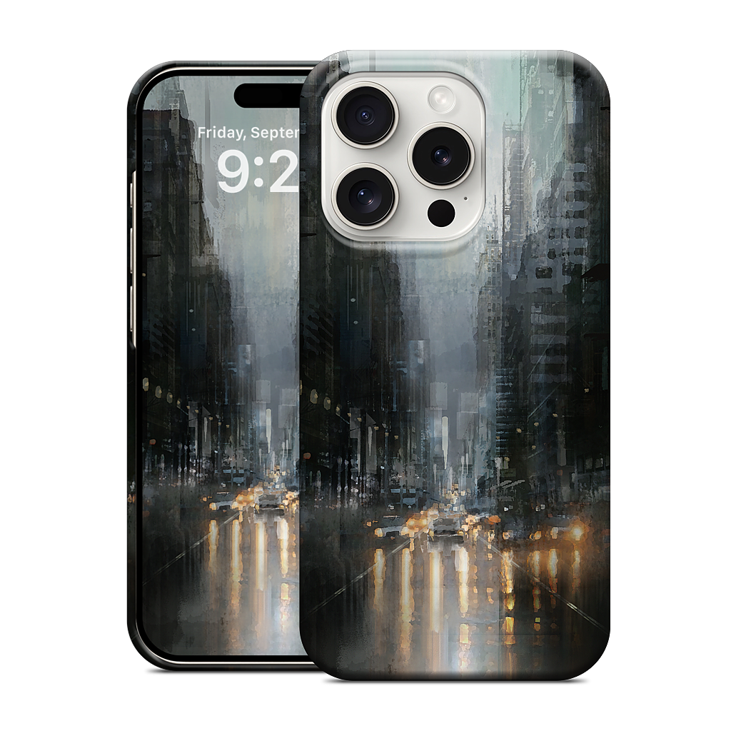 October Rain iPhone Case