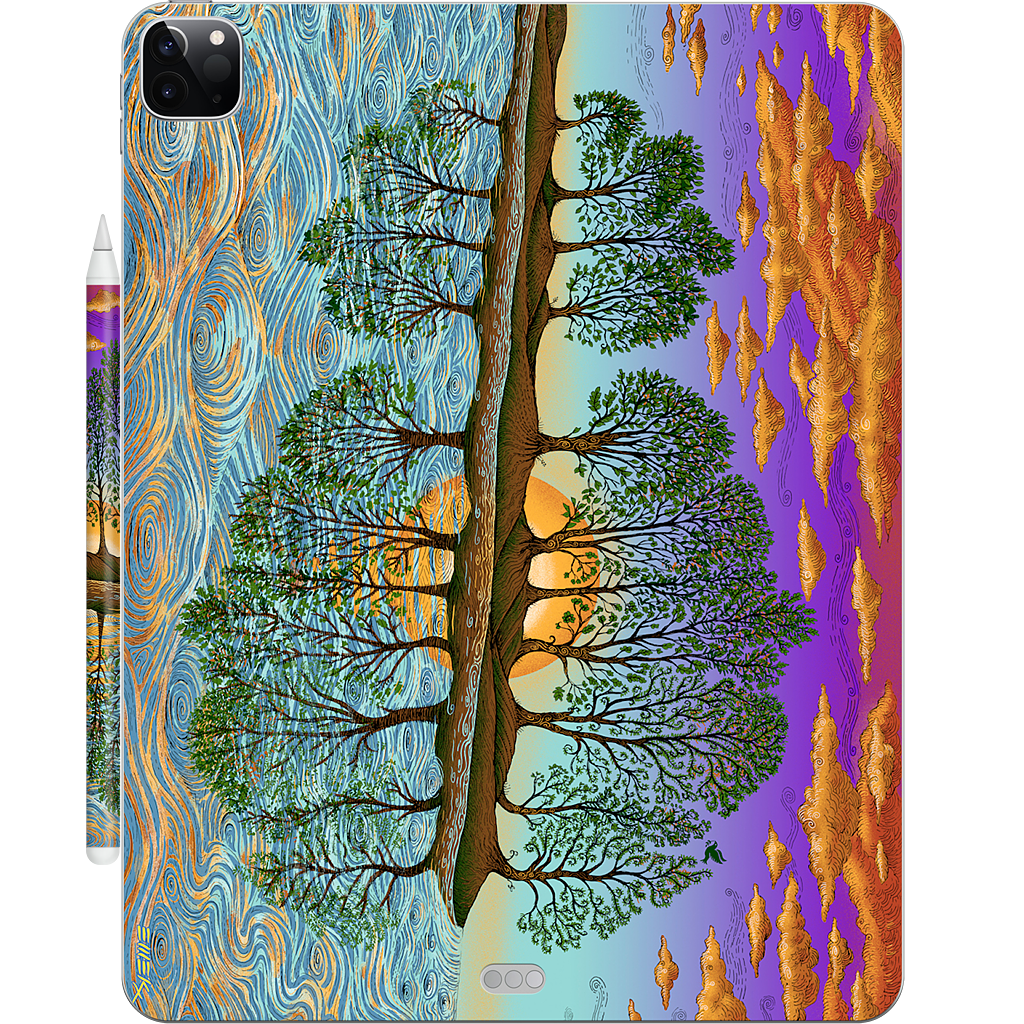 Guitar In Sea Major iPad Skin