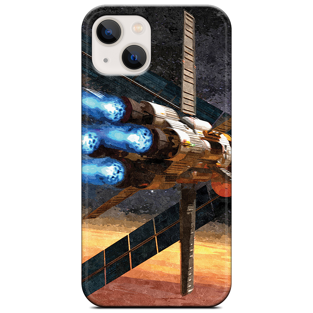 Mars Orbit iPhone Case