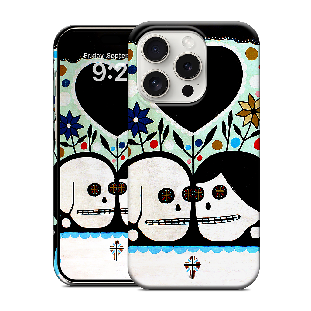 In The Garden With My Love iPhone Case