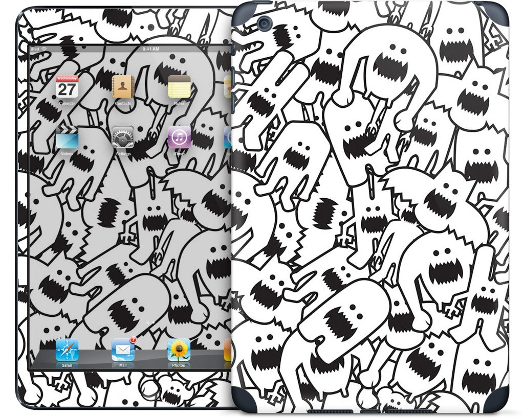 Monster Collage iPad Skin