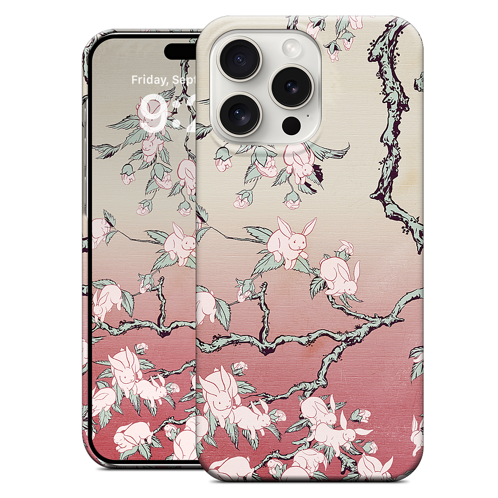 Bunny Blossom iPhone Case
