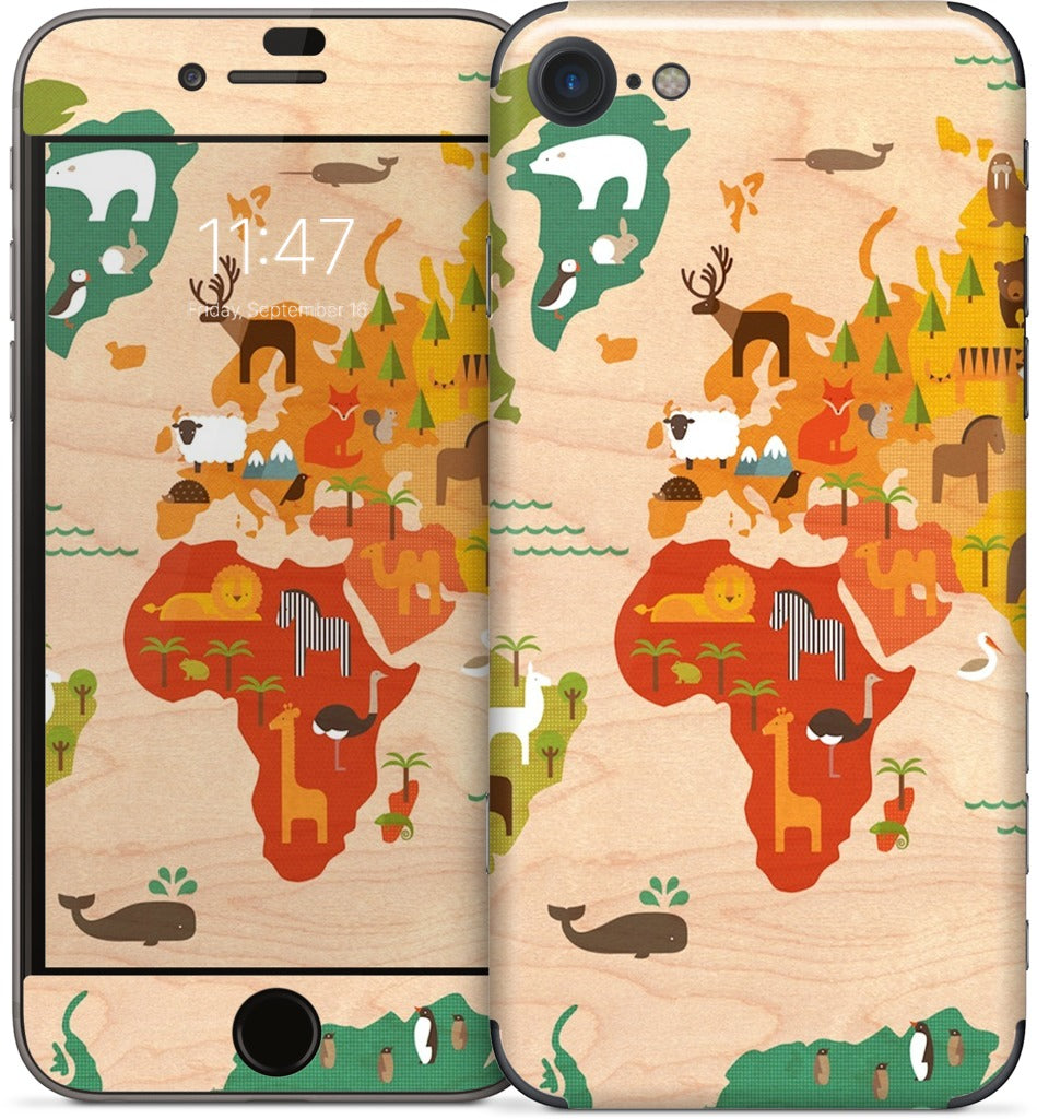 My World iPhone Skin