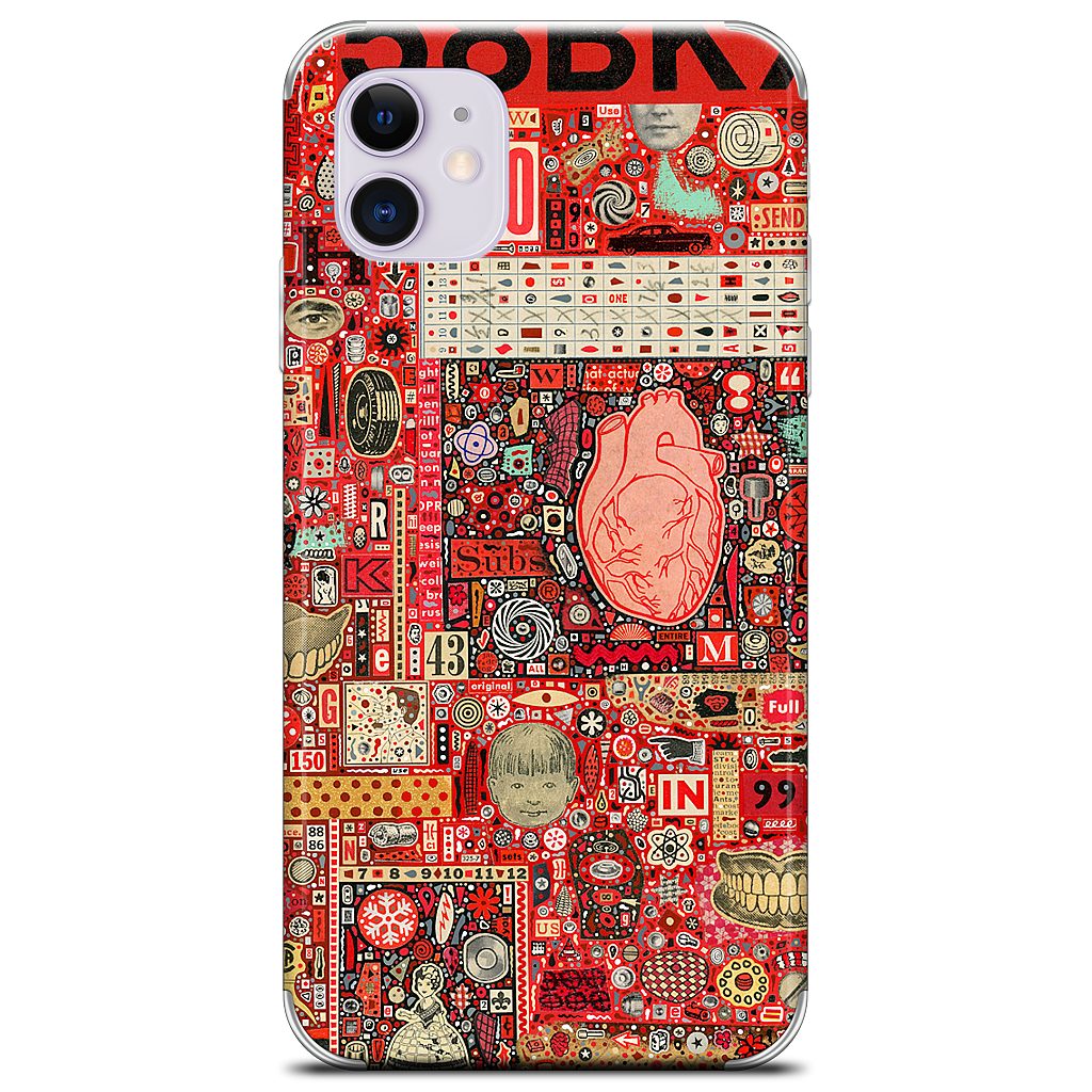 Big Numbers - Heart and Teeth iPhone Skin