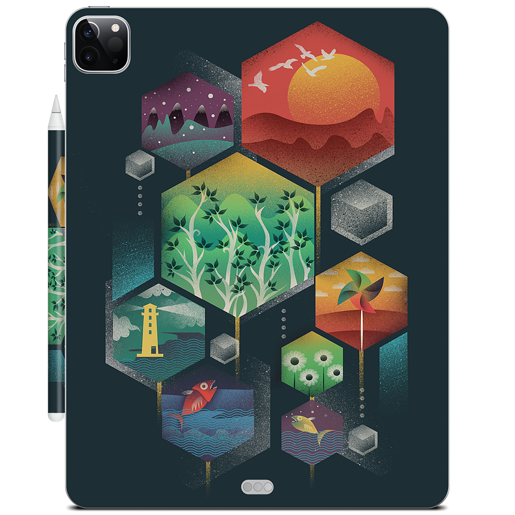Geometrical Wonders iPad Skin