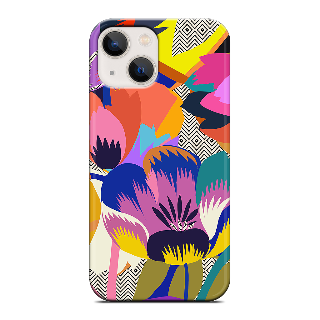Among the Spring Flowers iPhone Case
