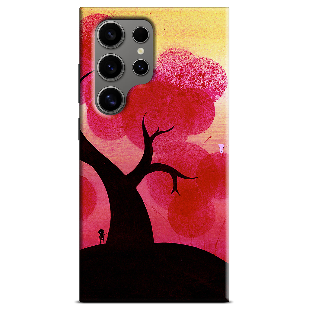 Red Blossoms Samsung Case