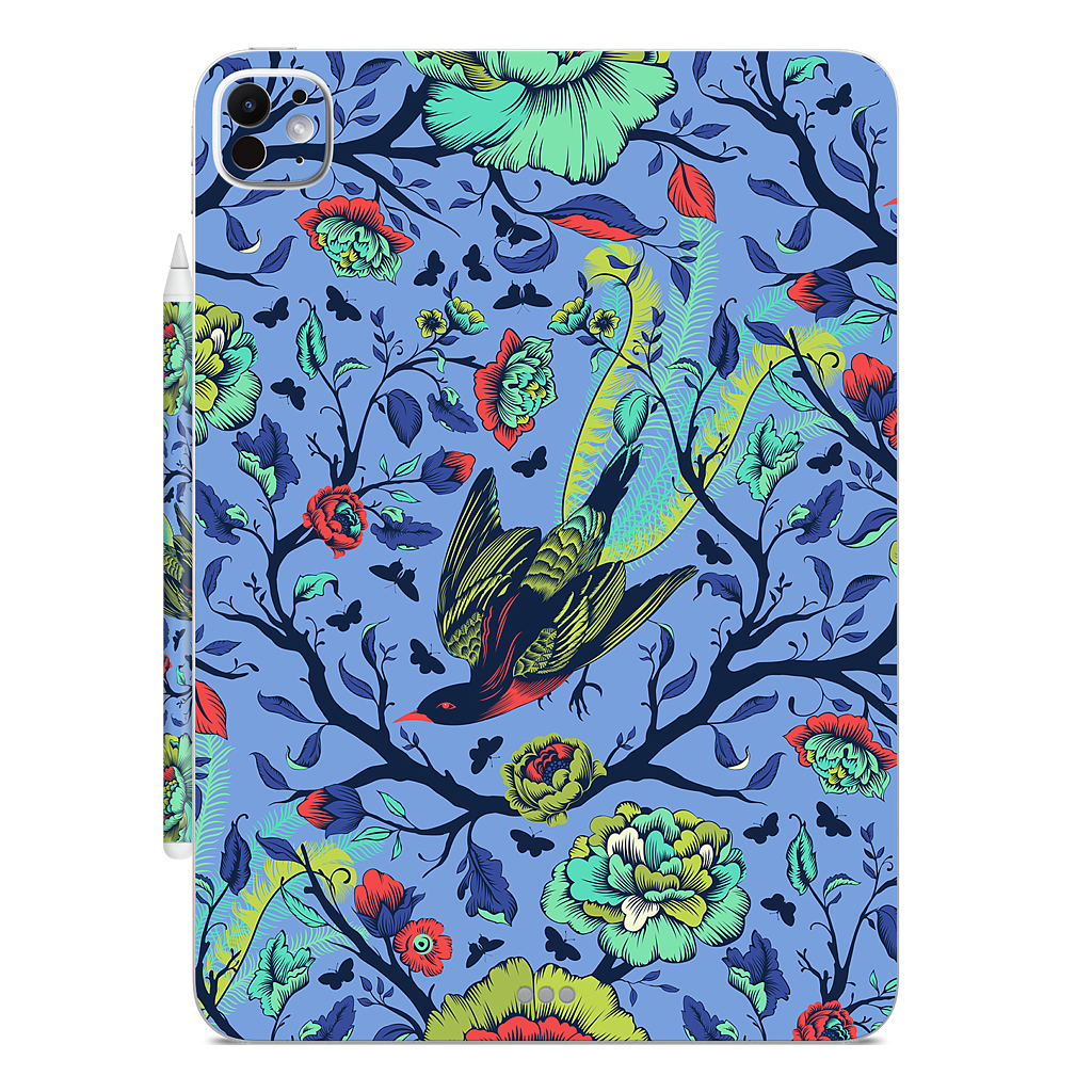 Tail Feathers Lupine iPad Skin