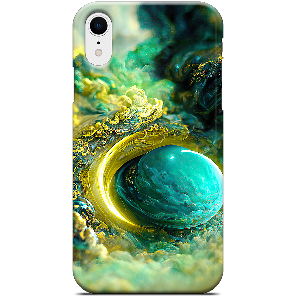 Planetary Accretion iPhone Case