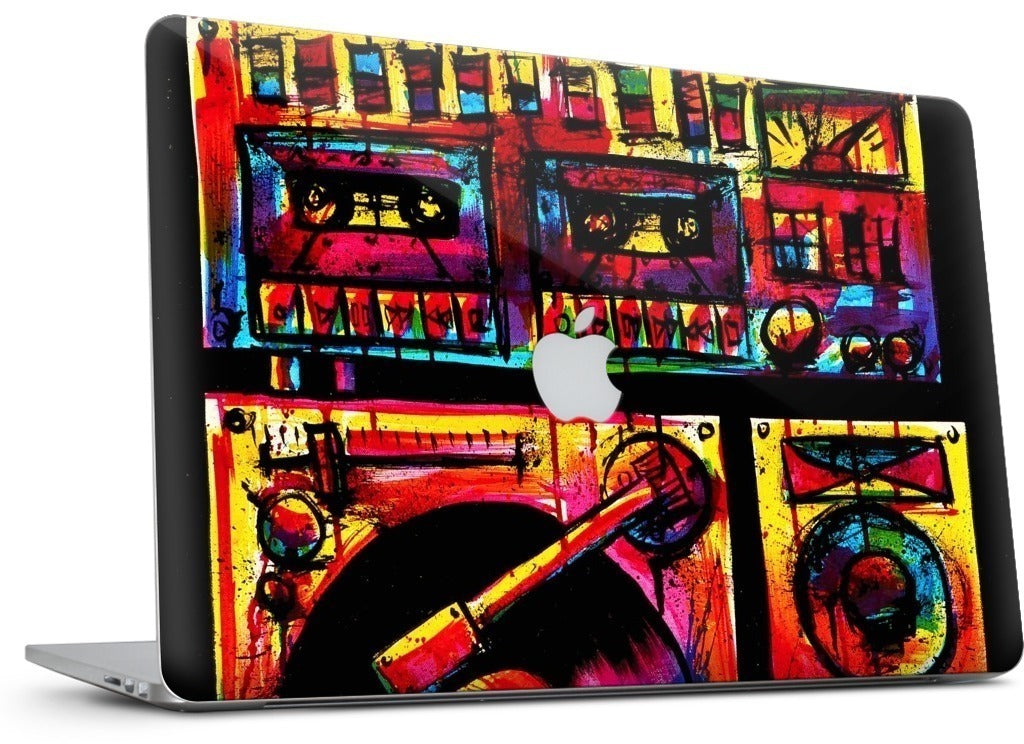 Stereo Stack 1 MacBook Skin