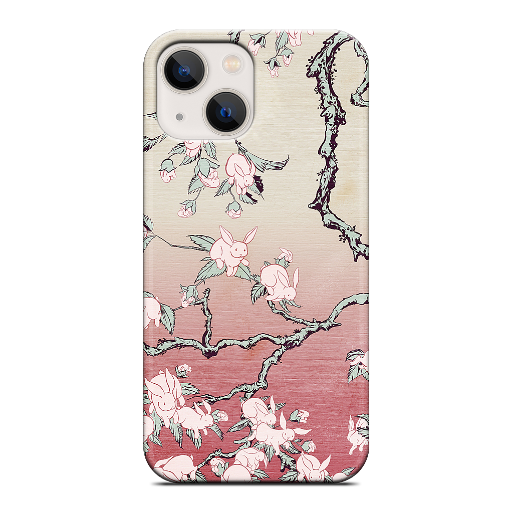 Bunny Blossom iPhone Case