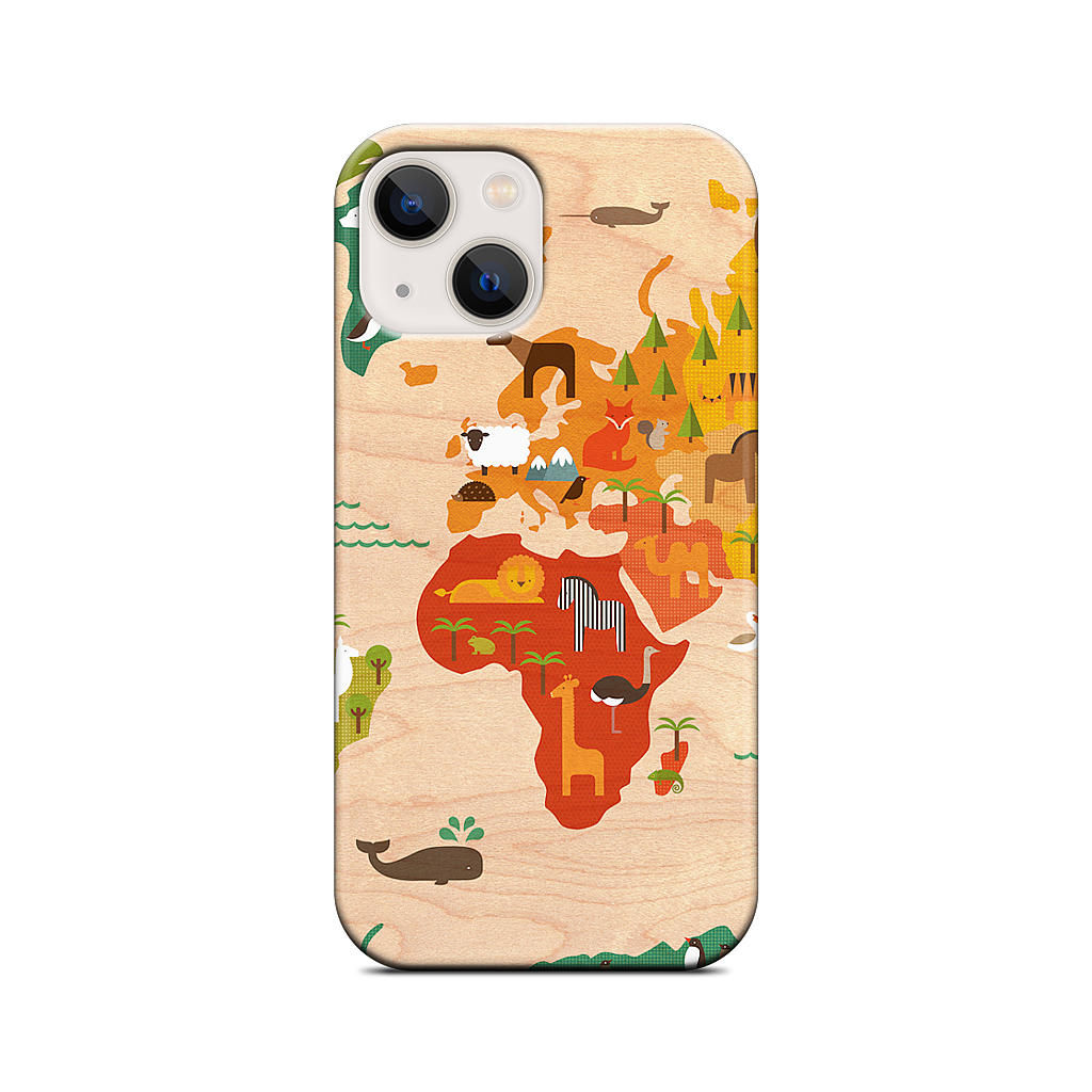 My World iPhone Case