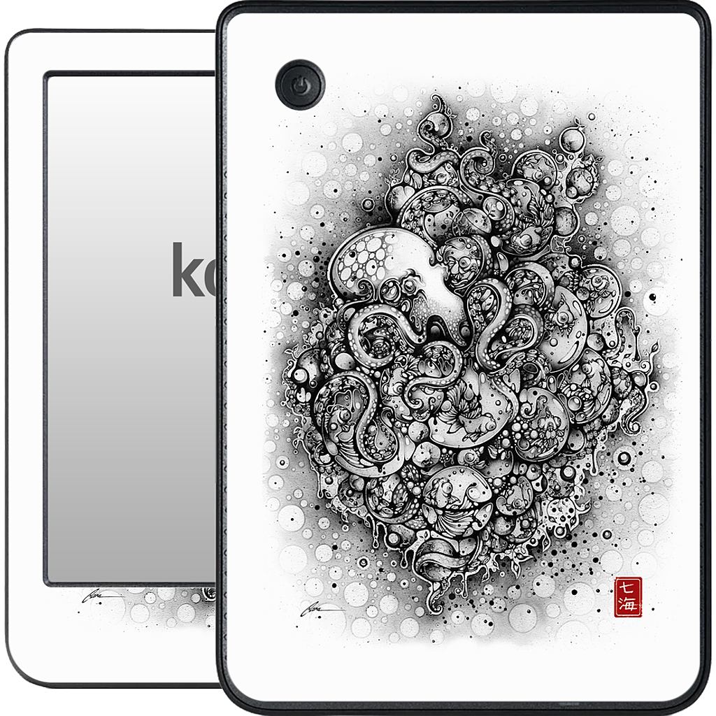 A Curious Embrace Kobo Skin