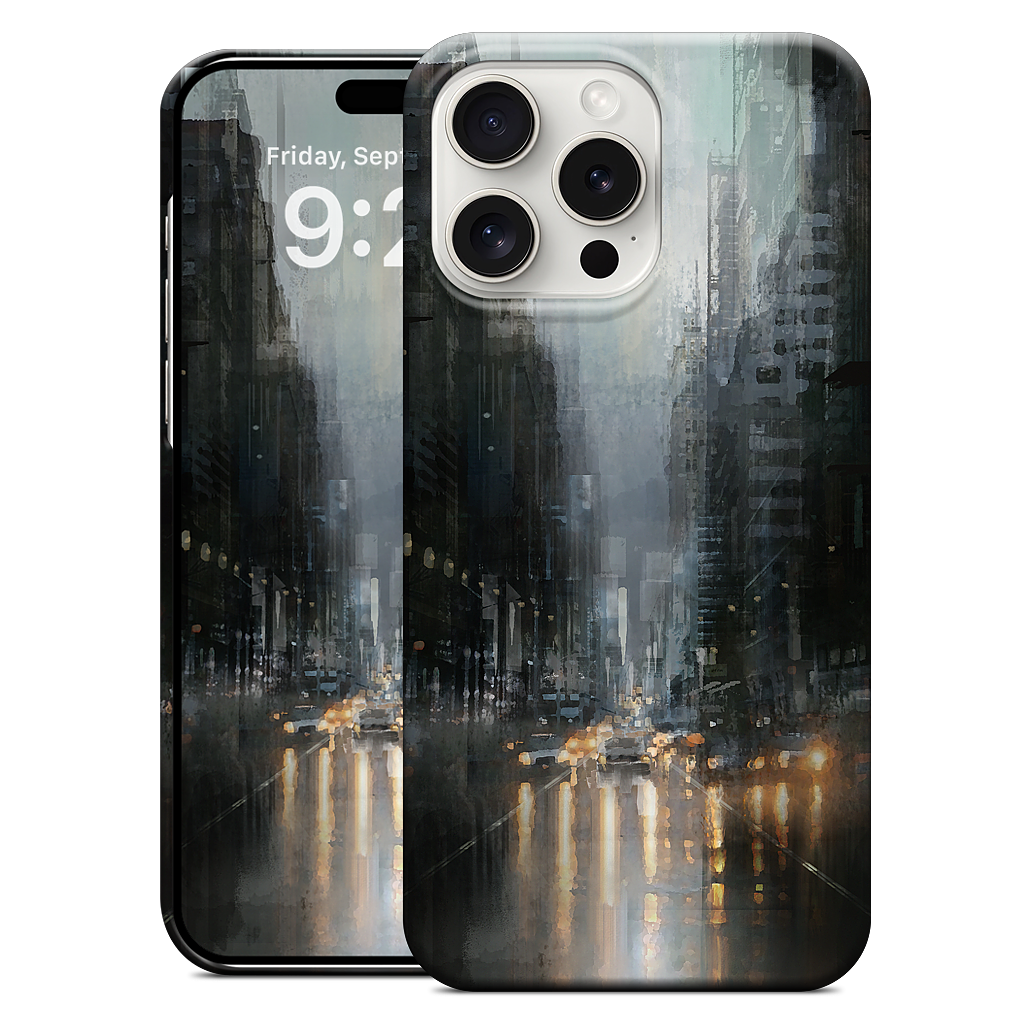 October Rain iPhone Case