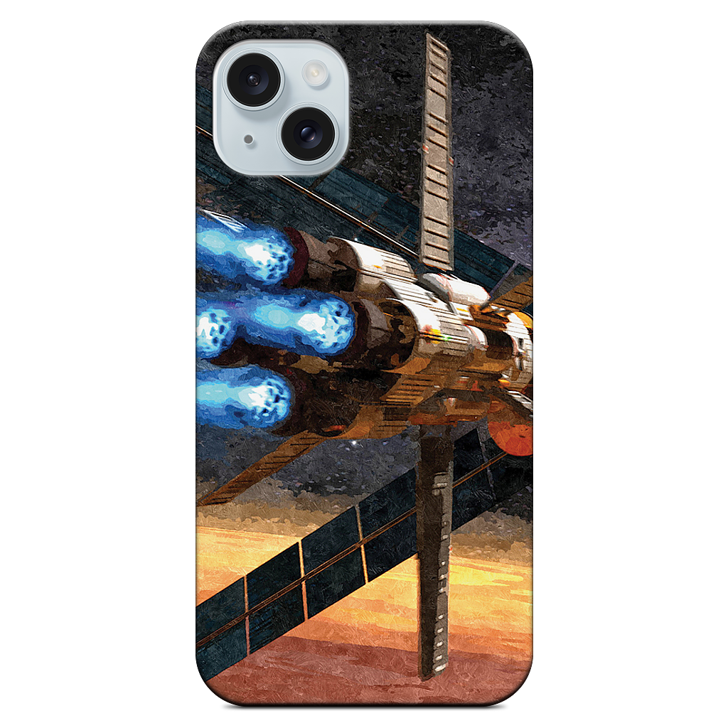 Mars Orbit iPhone Case