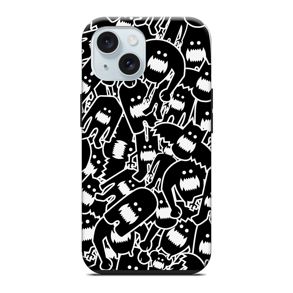 Monster Collage 2 iPhone Case