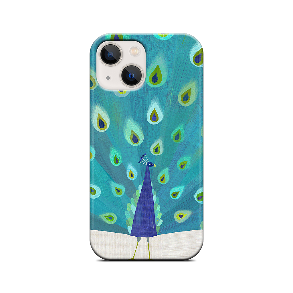 Patterned Peacock iPhone Case