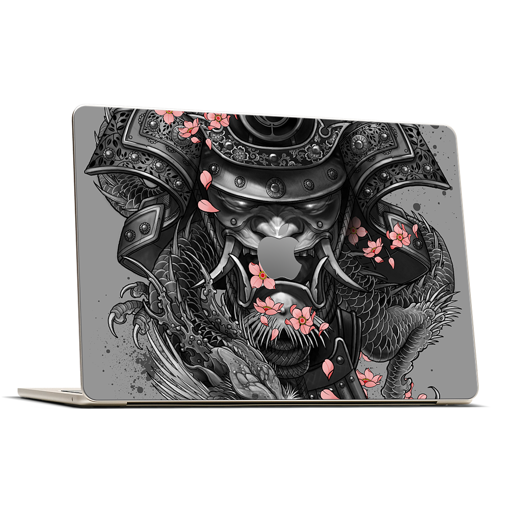 Samurai Dragon MacBook Skin