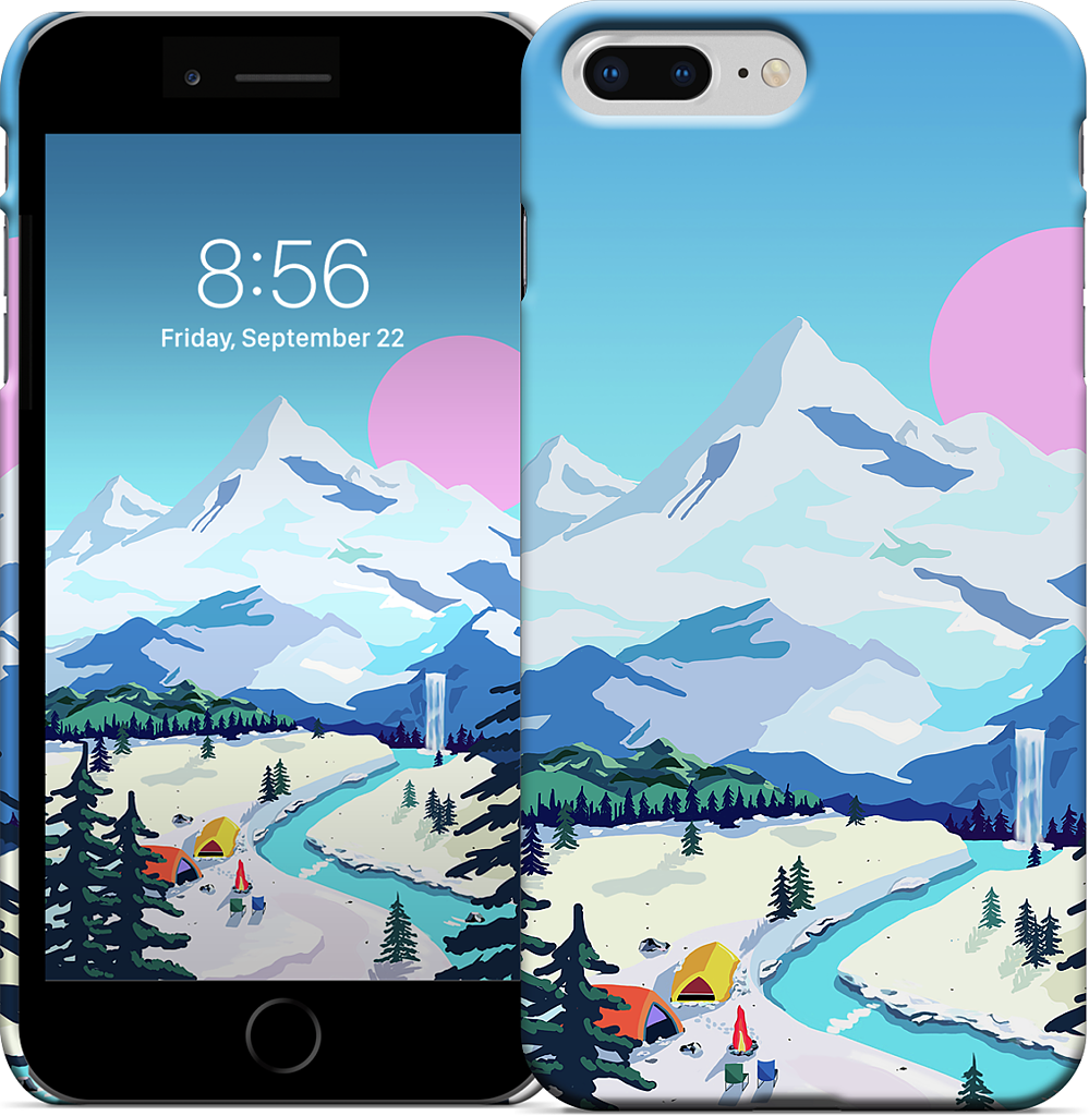 Mountains iPhone Case