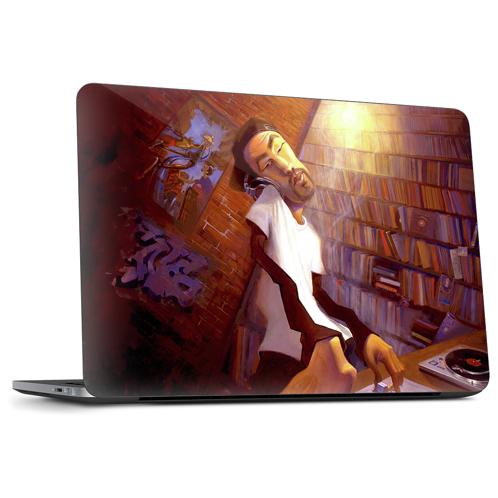 The DJ Dell Laptop Skin
