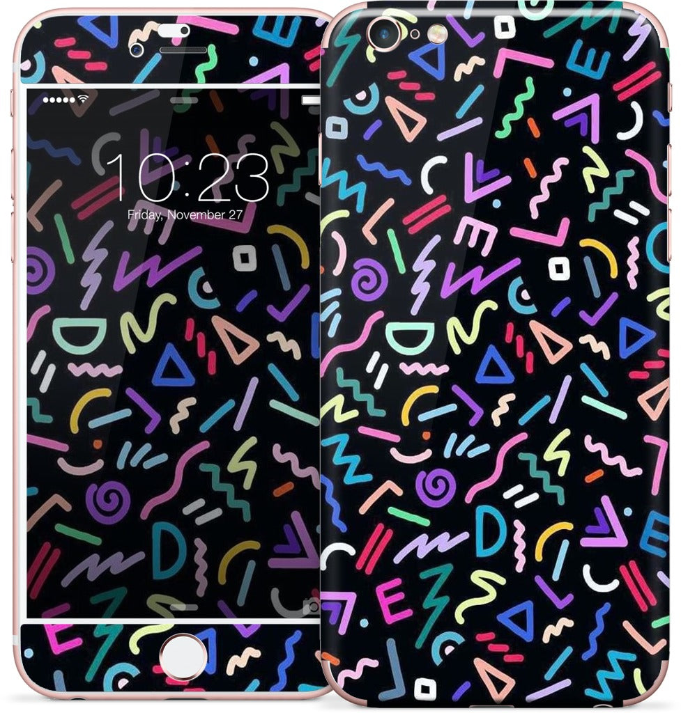 Neon iPhone Skin