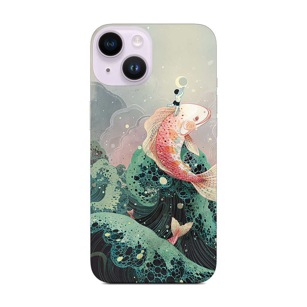 Mooncatcher iPhone Skin